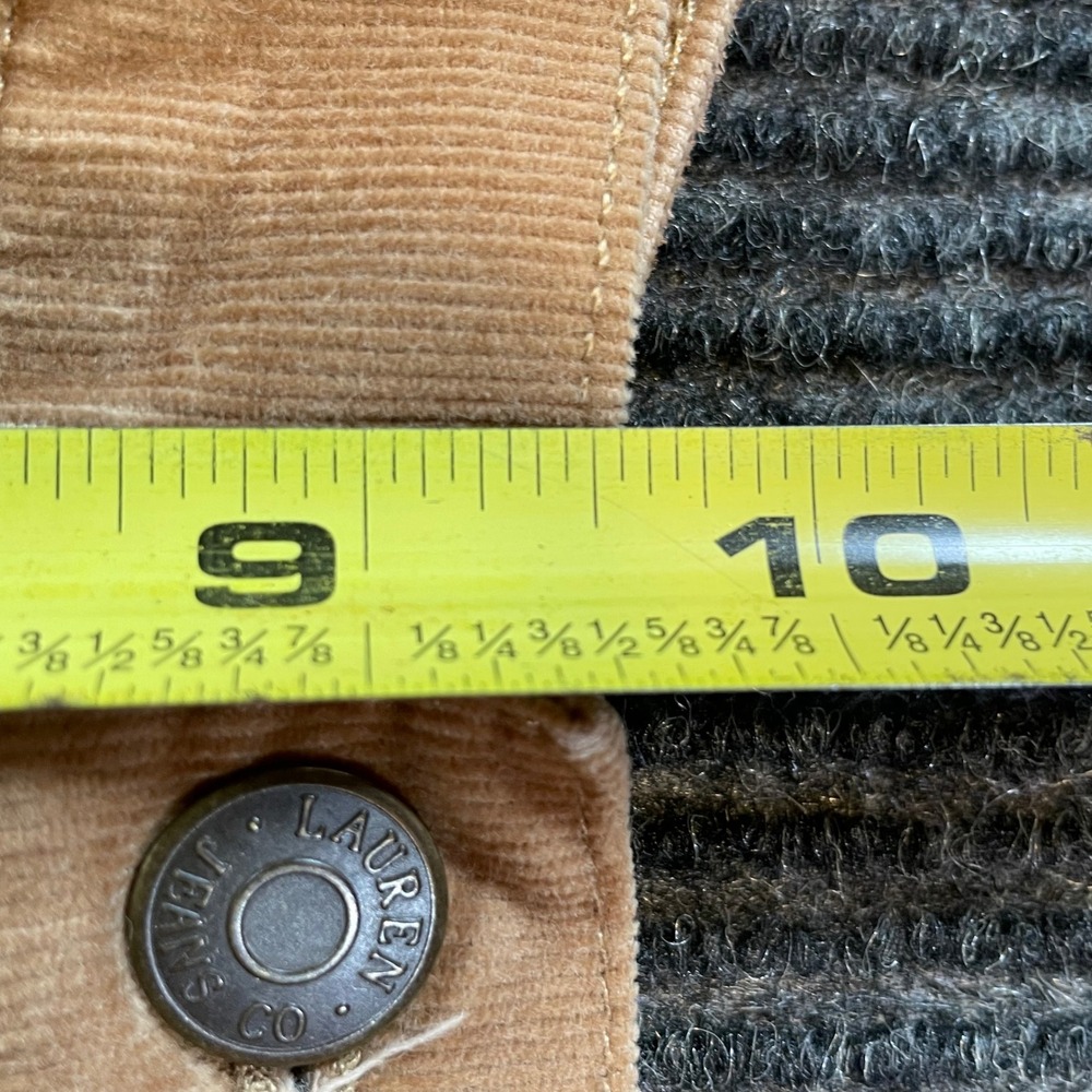 Lauren Ralph Lauren Tan Corduroy Classic Bootcut Pants Womens 2 Stretch Brown - Picture 8 of 10